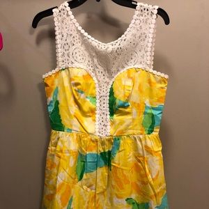 Size 6 Reagan Yellow First Impressions Dress